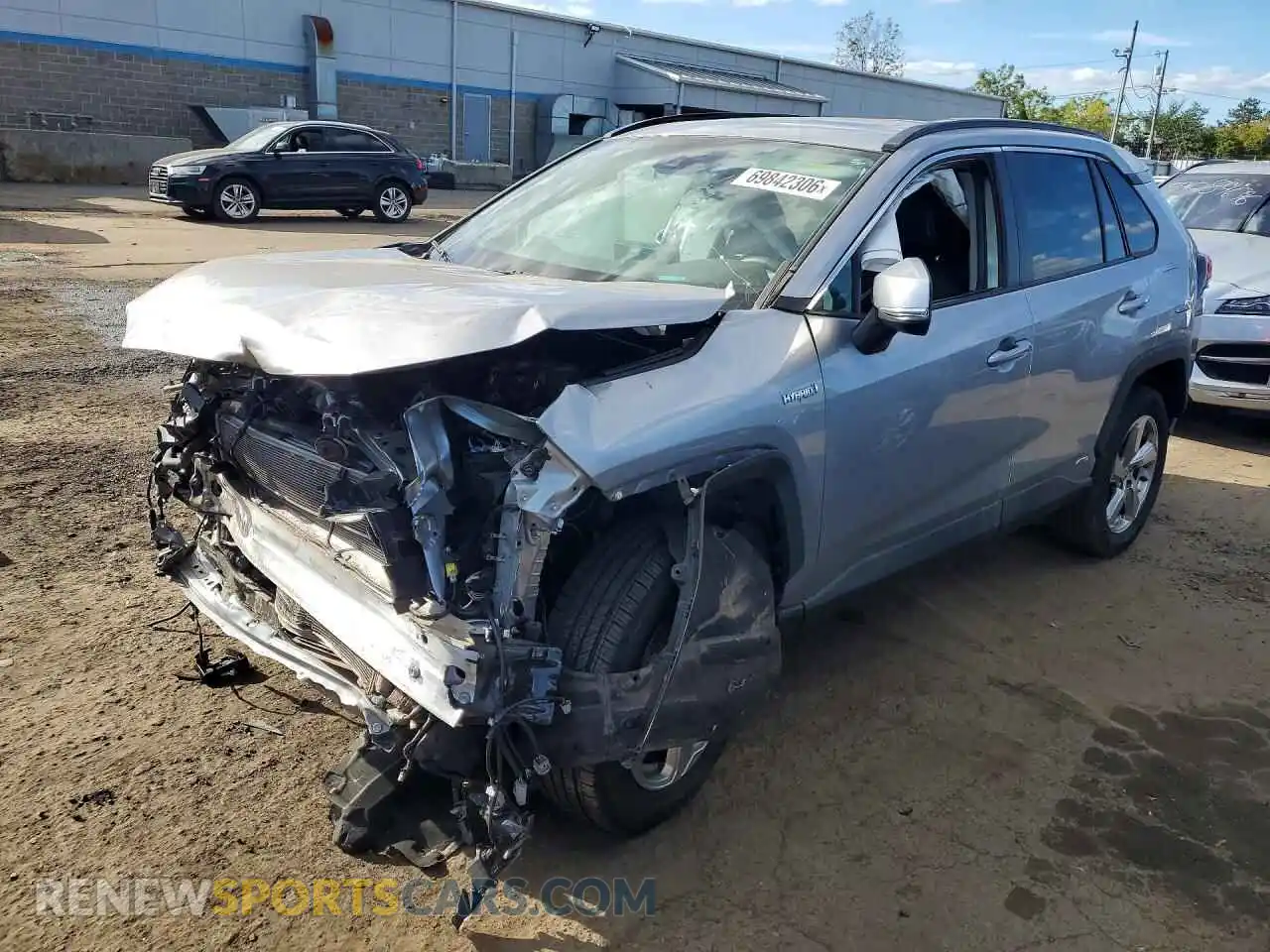 1 Photograph of a damaged car 4T3B6RFV1MU043875 TOYOTA RAV4 2021