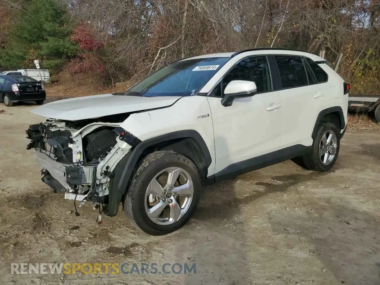 1 Photograph of a damaged car 4T3B6RFV1MU049966 TOYOTA RAV4 2021
