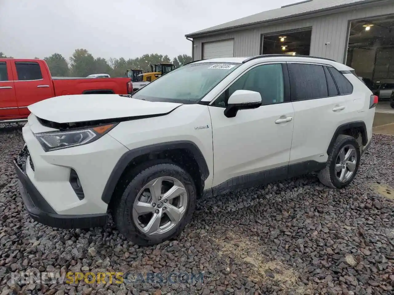 1 Photograph of a damaged car 4T3B6RFV2MU017561 TOYOTA RAV4 2021