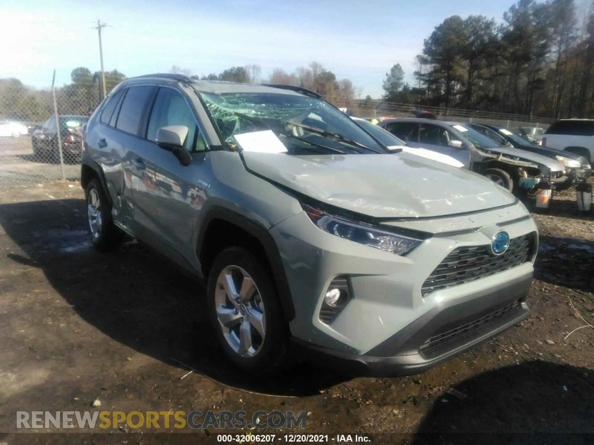 1 Фотография поврежденного автомобиля 4T3B6RFV2MU035252 TOYOTA RAV4 2021