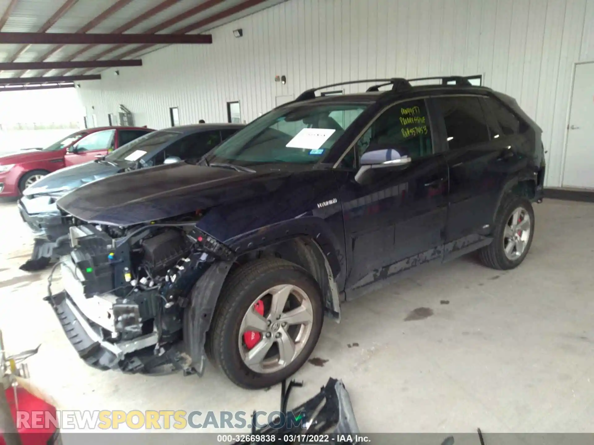 2 Photograph of a damaged car 4T3B6RFV2MU048566 TOYOTA RAV4 2021