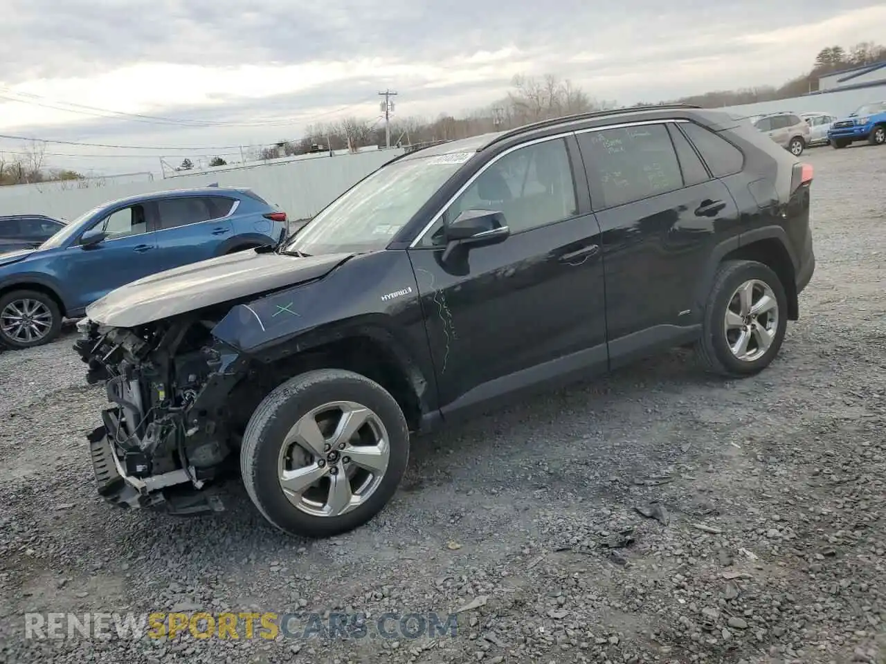 1 Photograph of a damaged car 4T3B6RFV2MU051516 TOYOTA RAV4 2021