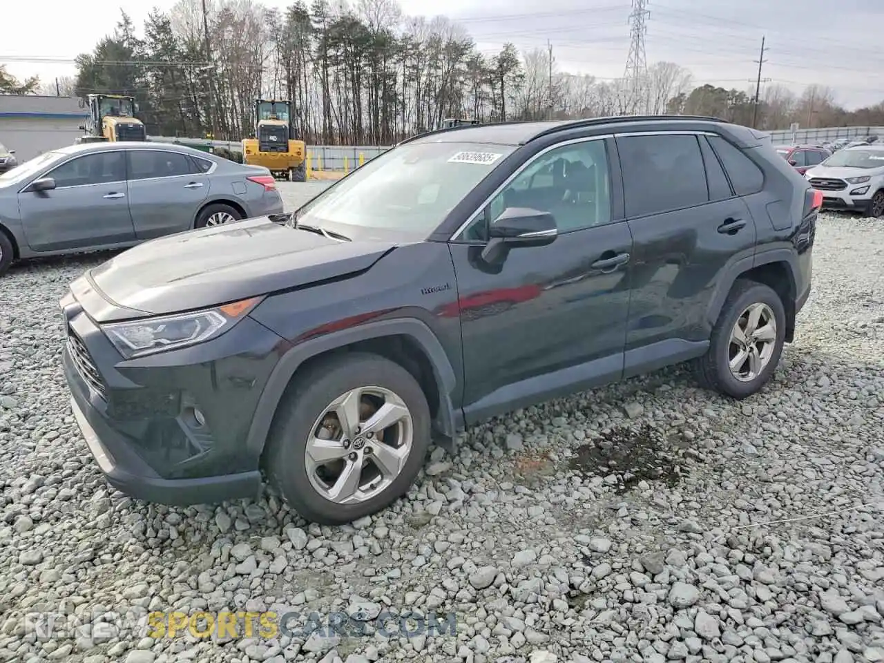 1 Photograph of a damaged car 4T3B6RFV3MU055378 TOYOTA RAV4 2021