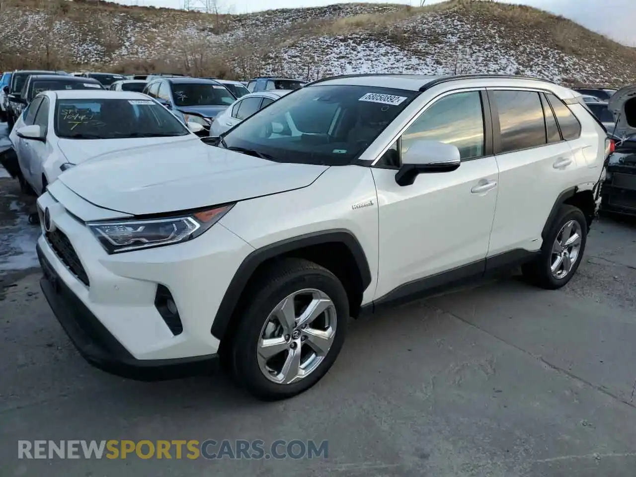 1 Photograph of a damaged car 4T3B6RFV4MU024768 TOYOTA RAV4 2021