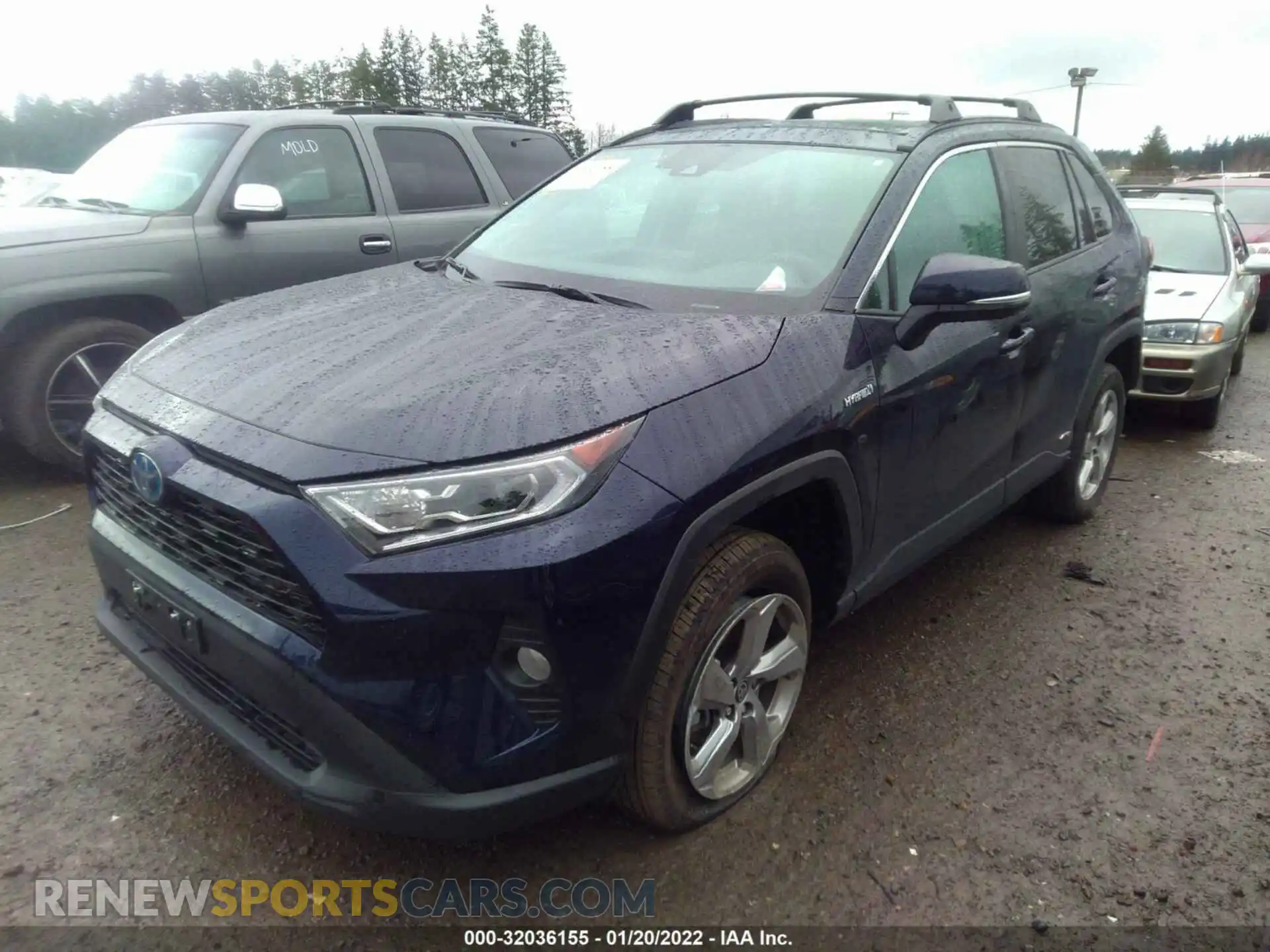 2 Фотография поврежденного автомобиля 4T3B6RFV4MU042333 TOYOTA RAV4 2021