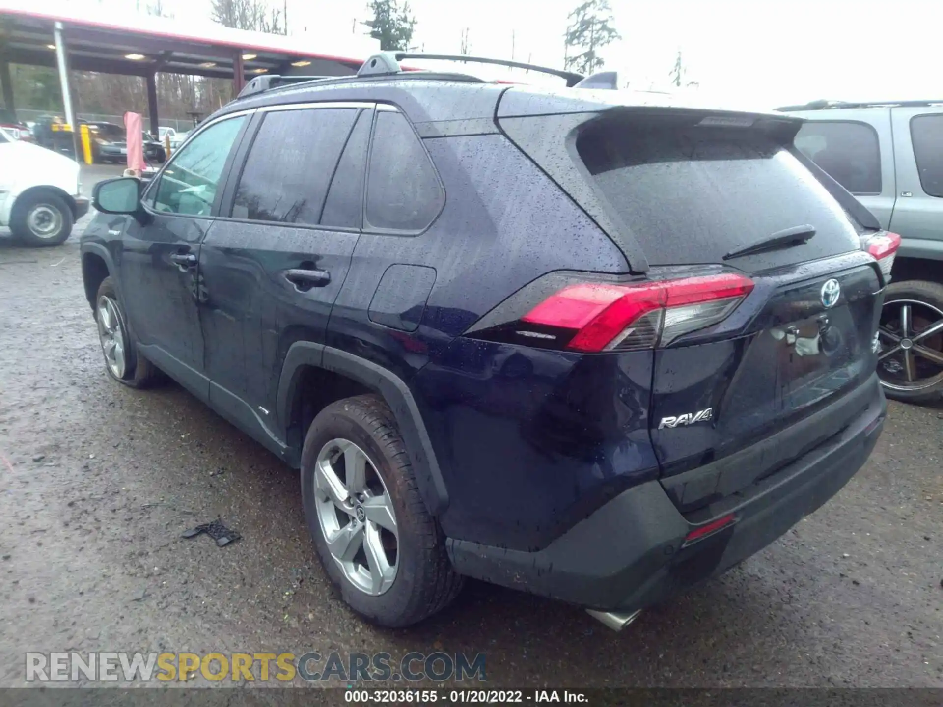 3 Фотография поврежденного автомобиля 4T3B6RFV4MU042333 TOYOTA RAV4 2021