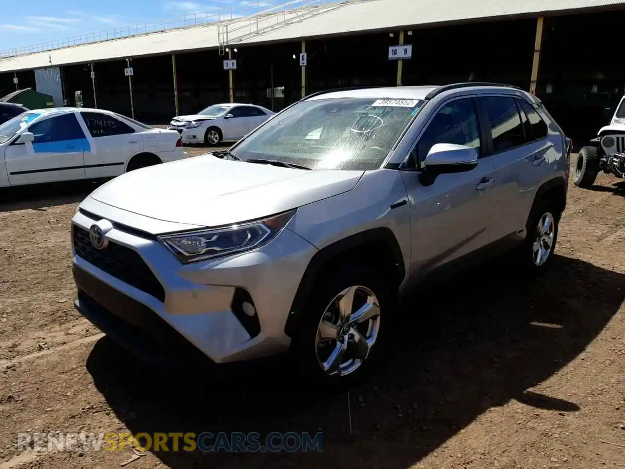 2 Photograph of a damaged car 4T3B6RFV5MU024567 TOYOTA RAV4 2021