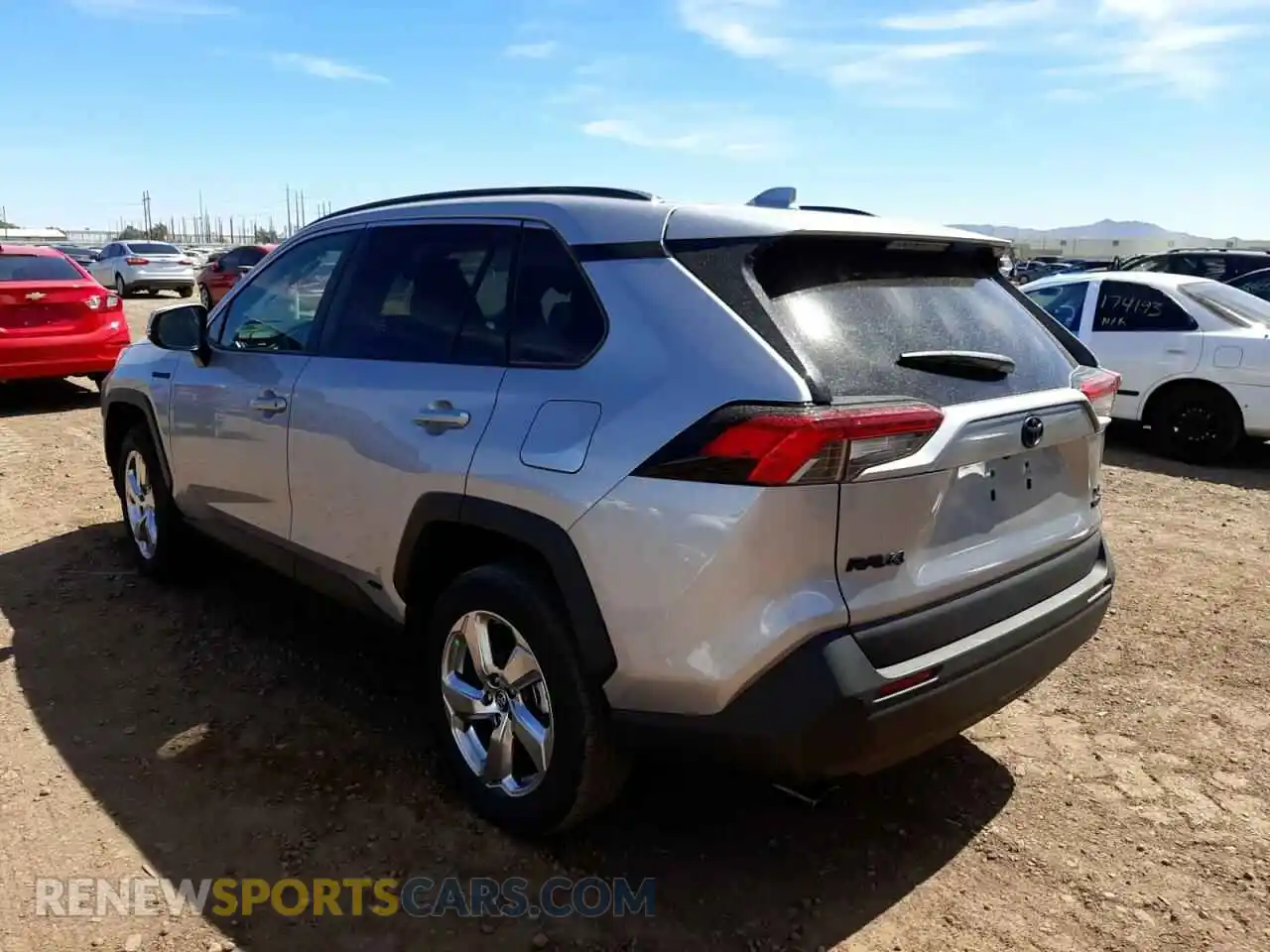 3 Photograph of a damaged car 4T3B6RFV5MU024567 TOYOTA RAV4 2021
