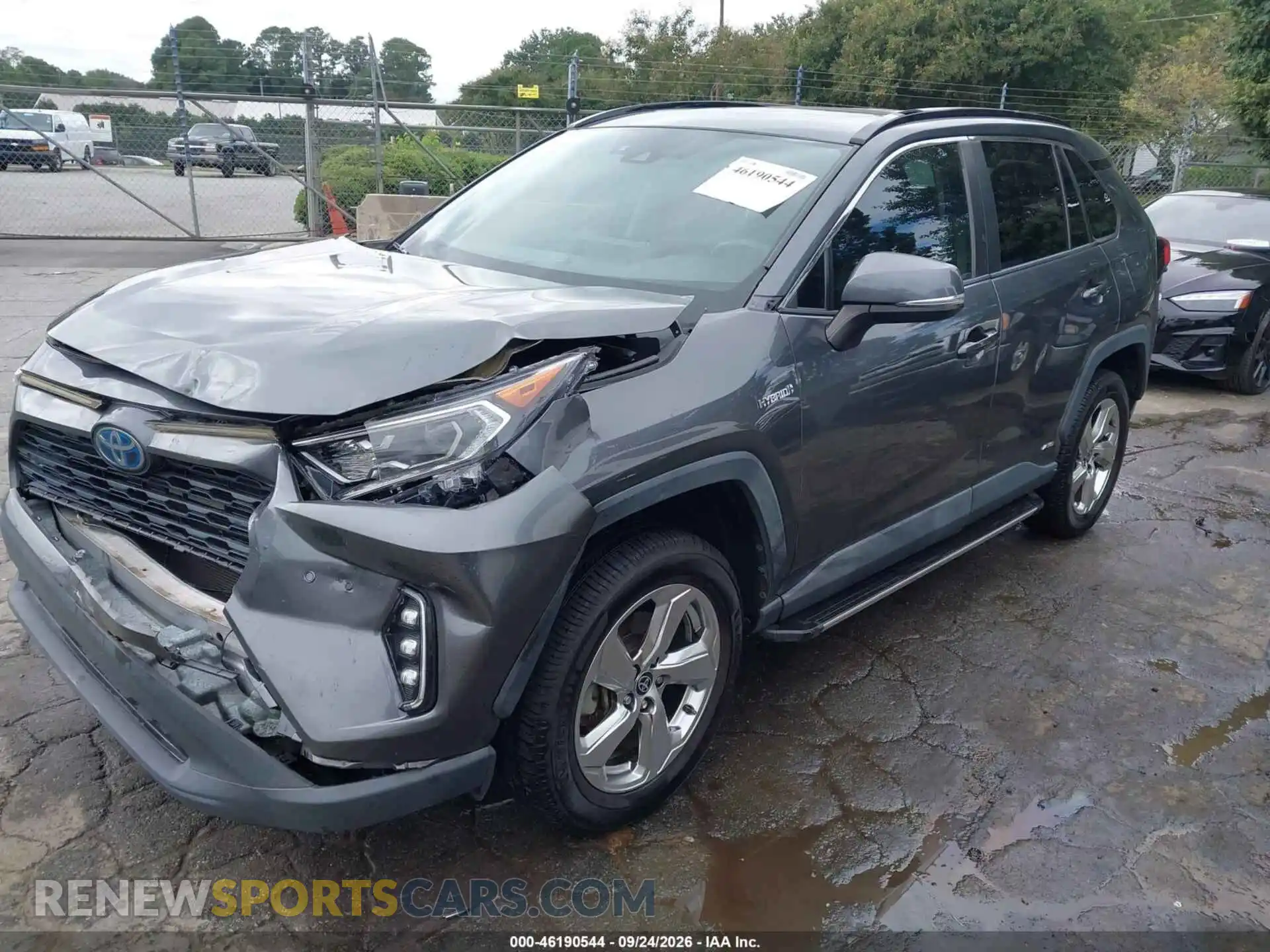2 fotografías del automóvil dañado 4T3B6RFV5MU041921 TOYOTA RAV4 2021