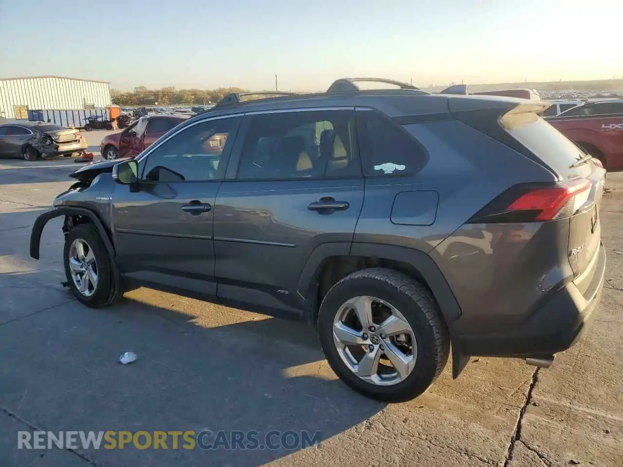 2 Photograph of a damaged car 4T3B6RFV5MU057388 TOYOTA RAV4 2021