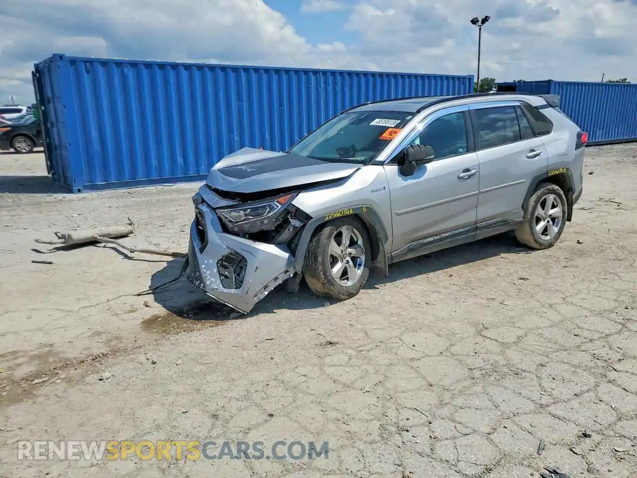 1 Photograph of a damaged car 4T3B6RFV6MU035903 TOYOTA RAV4 2021