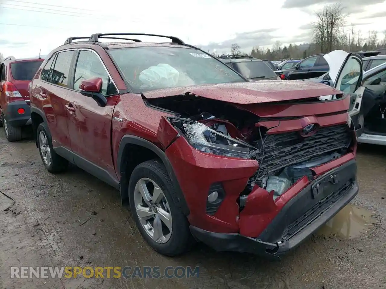 1 fotografías del automóvil dañado 4T3B6RFV6MU038509 TOYOTA RAV4 2021