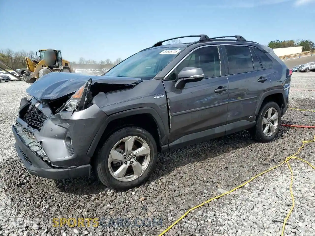 1 Photograph of a damaged car 4T3B6RFV6MU056878 TOYOTA RAV4 2021