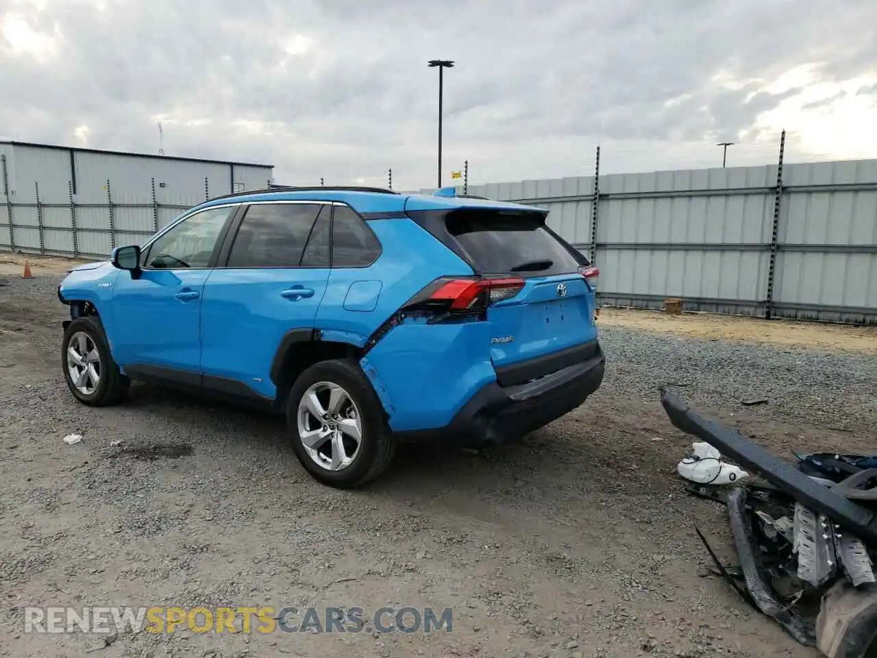 2 Фотография поврежденного автомобиля 4T3B6RFV8MU040942 TOYOTA RAV4 2021