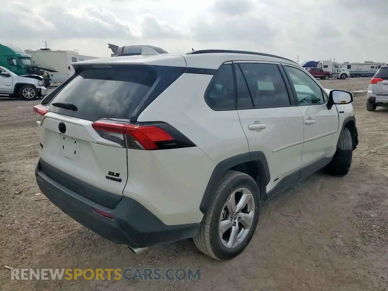 3 Фотография поврежденного автомобиля 4T3B6RFV8MU056574 TOYOTA RAV4 2021
