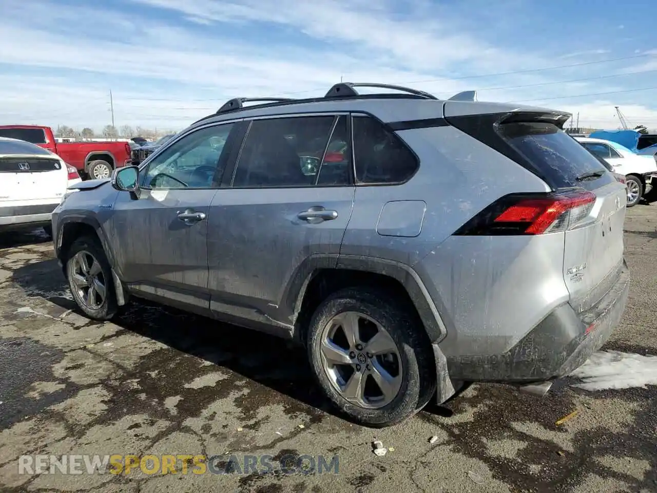 2 Photograph of a damaged car 4T3B6RFV8MU060947 TOYOTA RAV4 2021