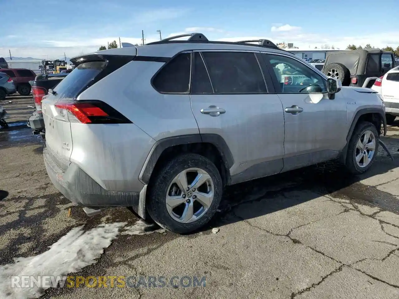3 Photograph of a damaged car 4T3B6RFV8MU060947 TOYOTA RAV4 2021