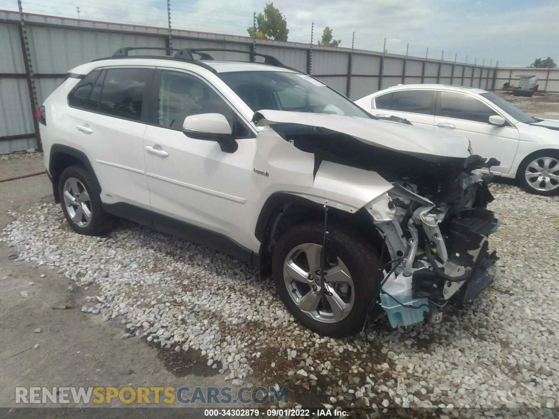 1 Photograph of a damaged car 4T3B6RFV8MU064030 TOYOTA RAV4 2021