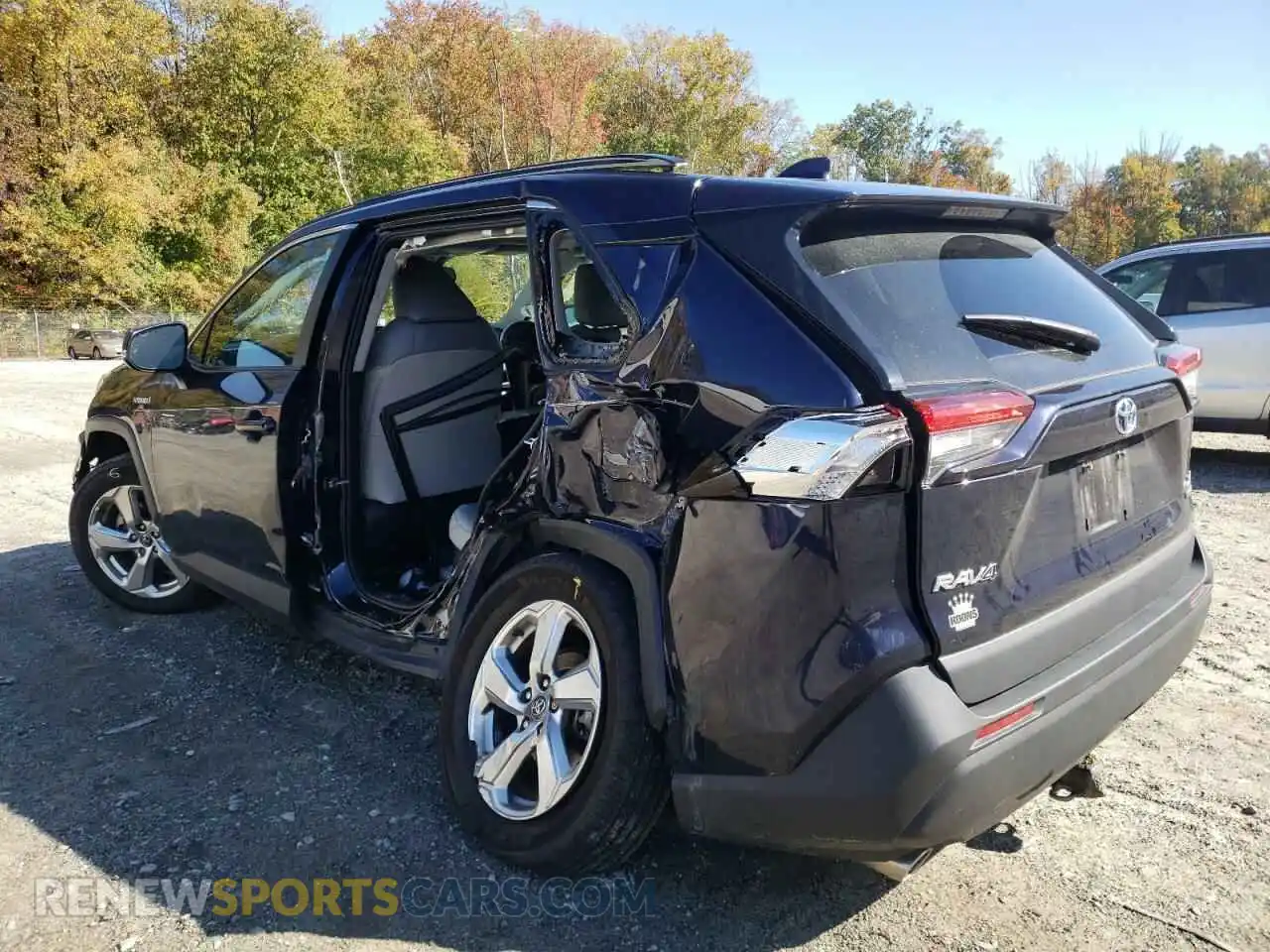 3 Photograph of a damaged car 4T3B6RFV9MU015452 TOYOTA RAV4 2021