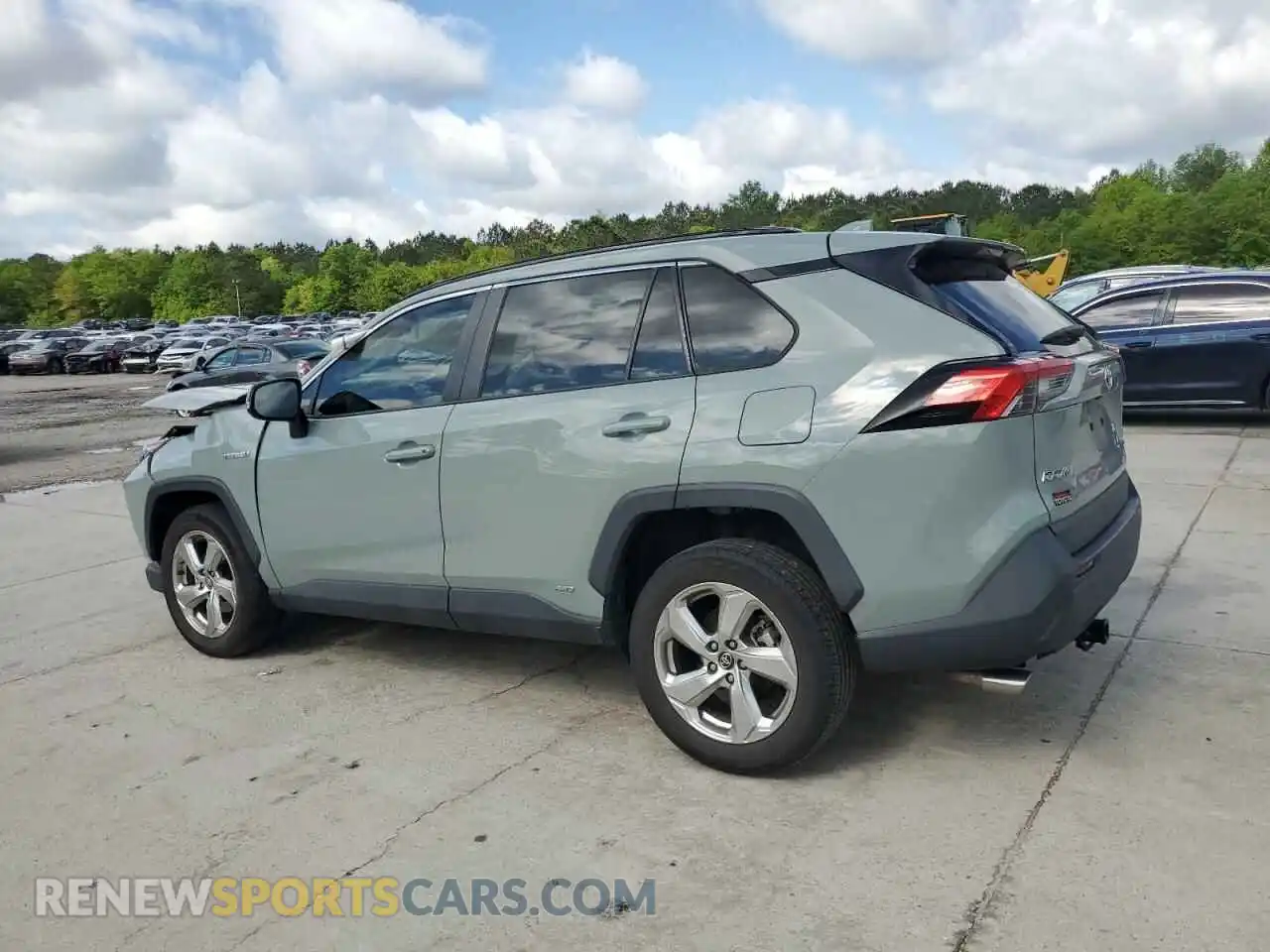 2 Photograph of a damaged car 4T3B6RFV9MU016391 TOYOTA RAV4 2021