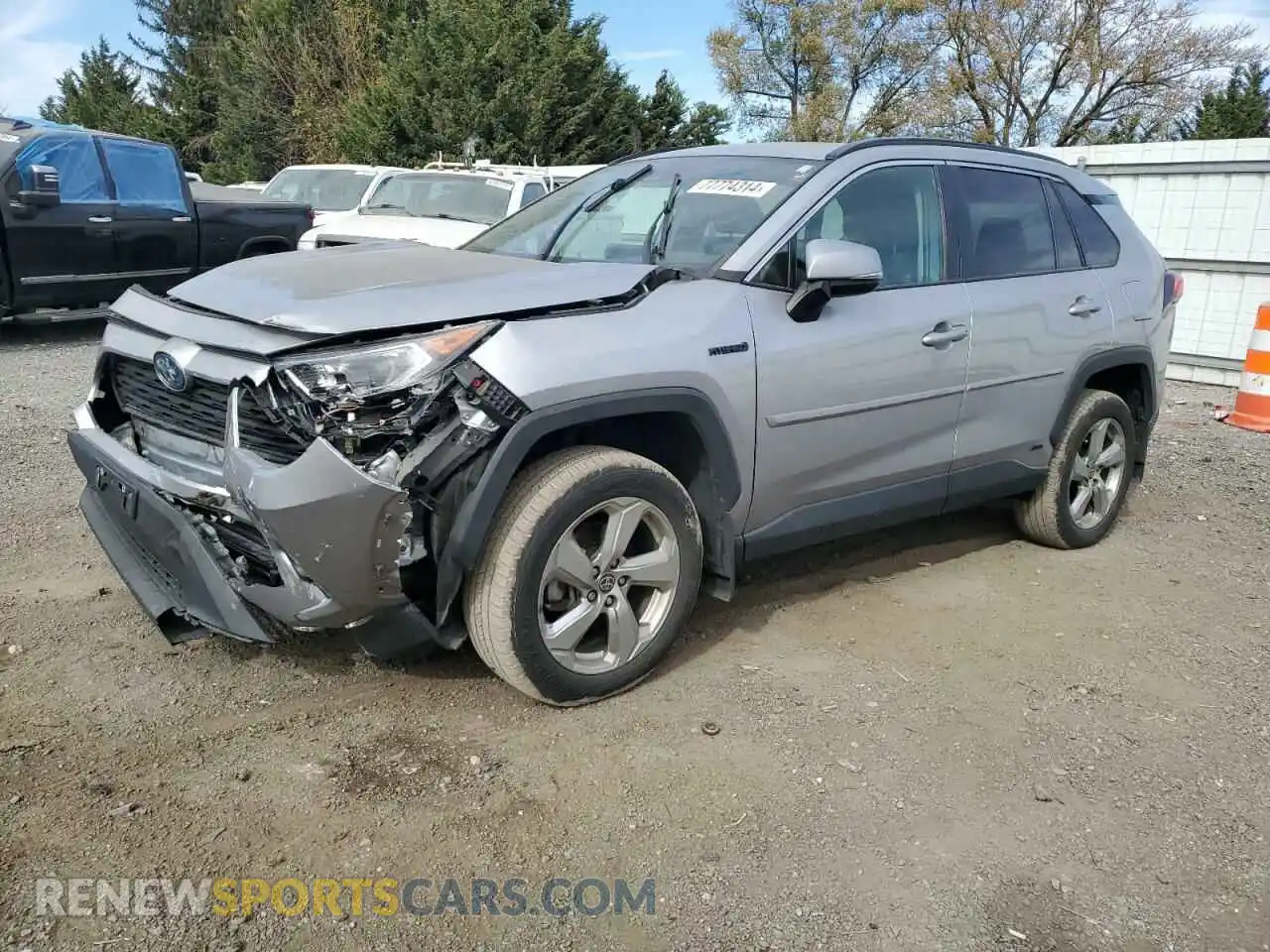 1 fotografías del automóvil dañado 4T3B6RFV9MU055434 TOYOTA RAV4 2021