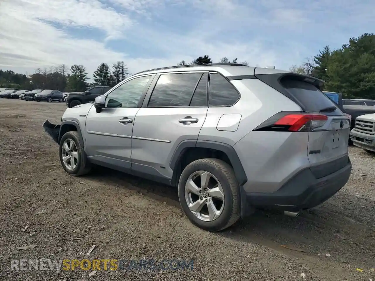 2 fotografías del automóvil dañado 4T3B6RFV9MU055434 TOYOTA RAV4 2021