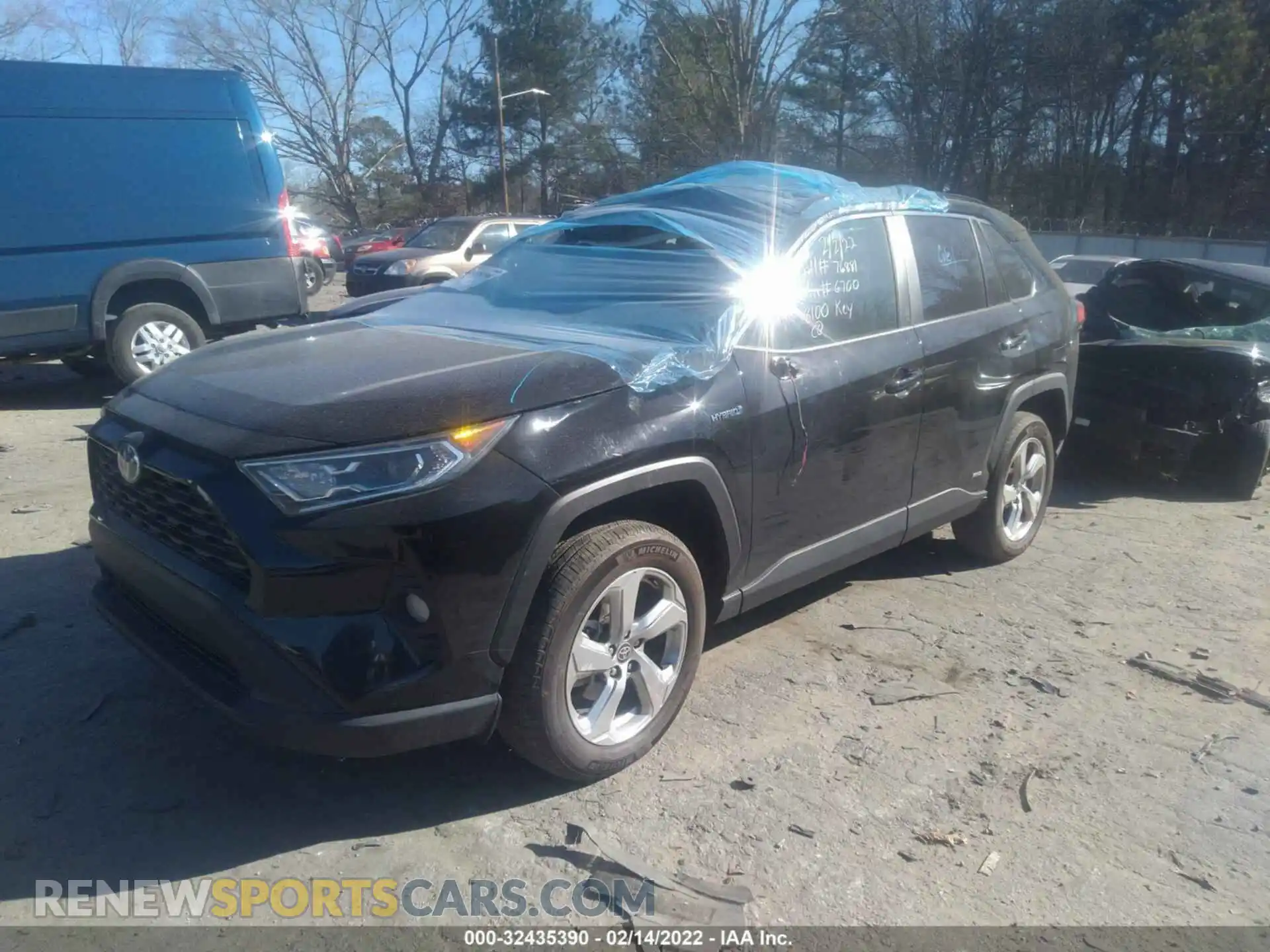 2 Photograph of a damaged car 4T3B6RFV9MU056700 TOYOTA RAV4 2021