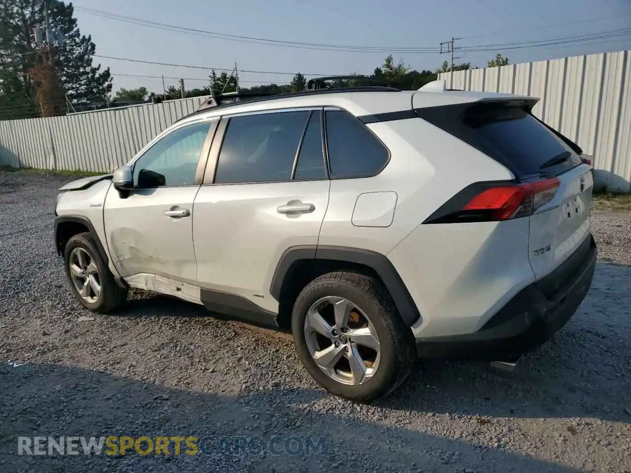 2 Photograph of a damaged car 4T3B6RFVXMU016352 TOYOTA RAV4 2021