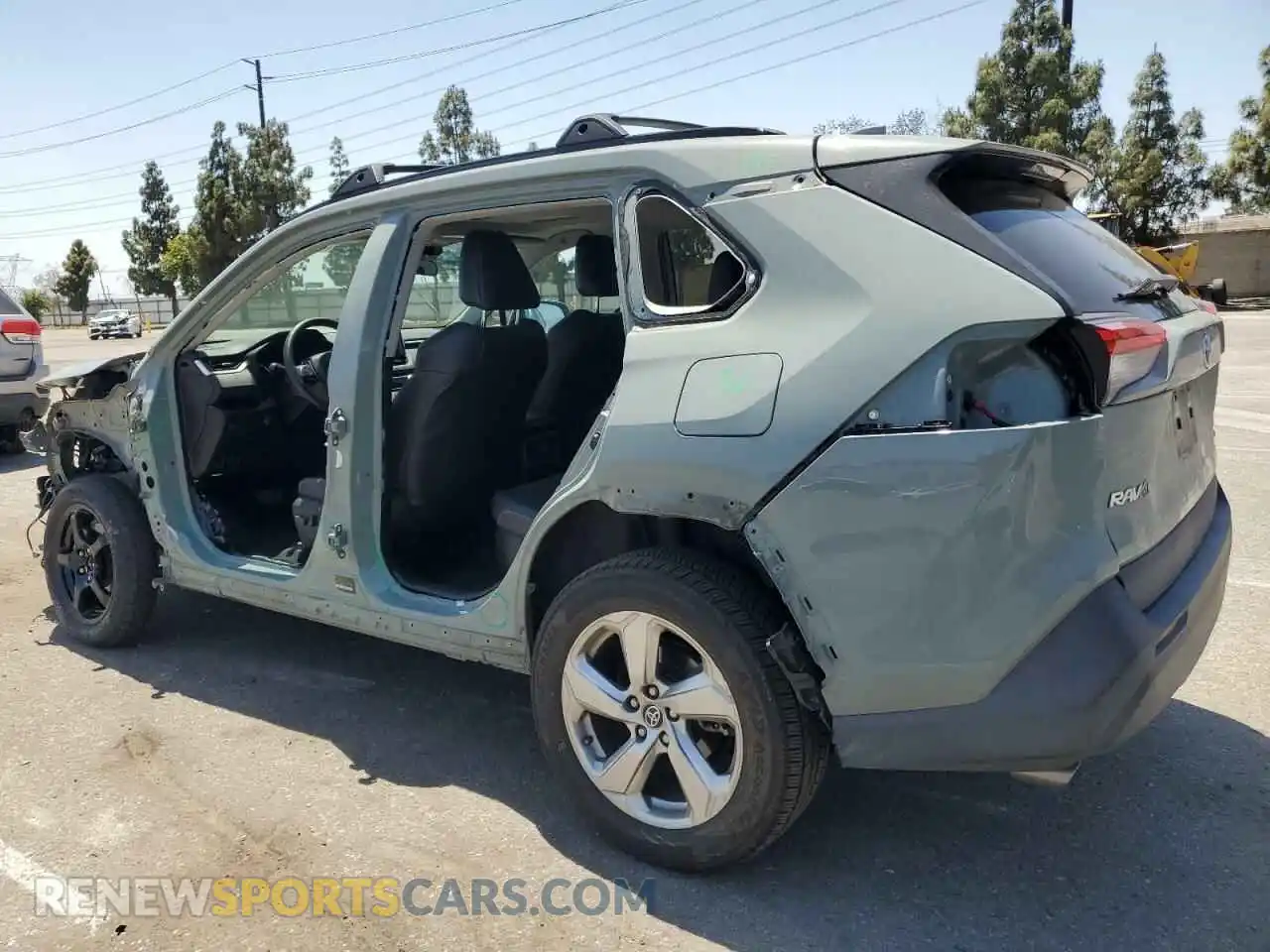 2 Фотография поврежденного автомобиля 4T3B6RFVXMU029151 TOYOTA RAV4 2021