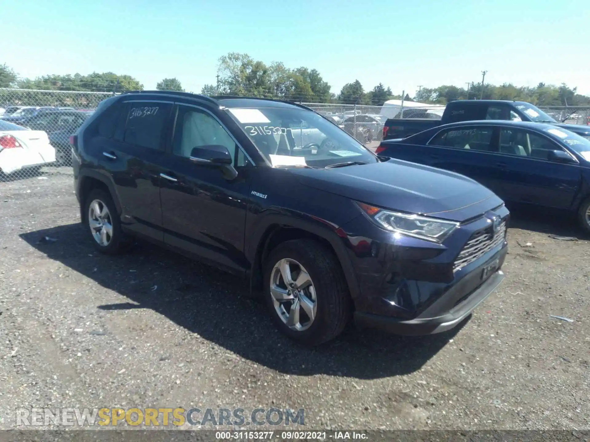 1 Photograph of a damaged car 4T3D6RFV0MU012626 TOYOTA RAV4 2021