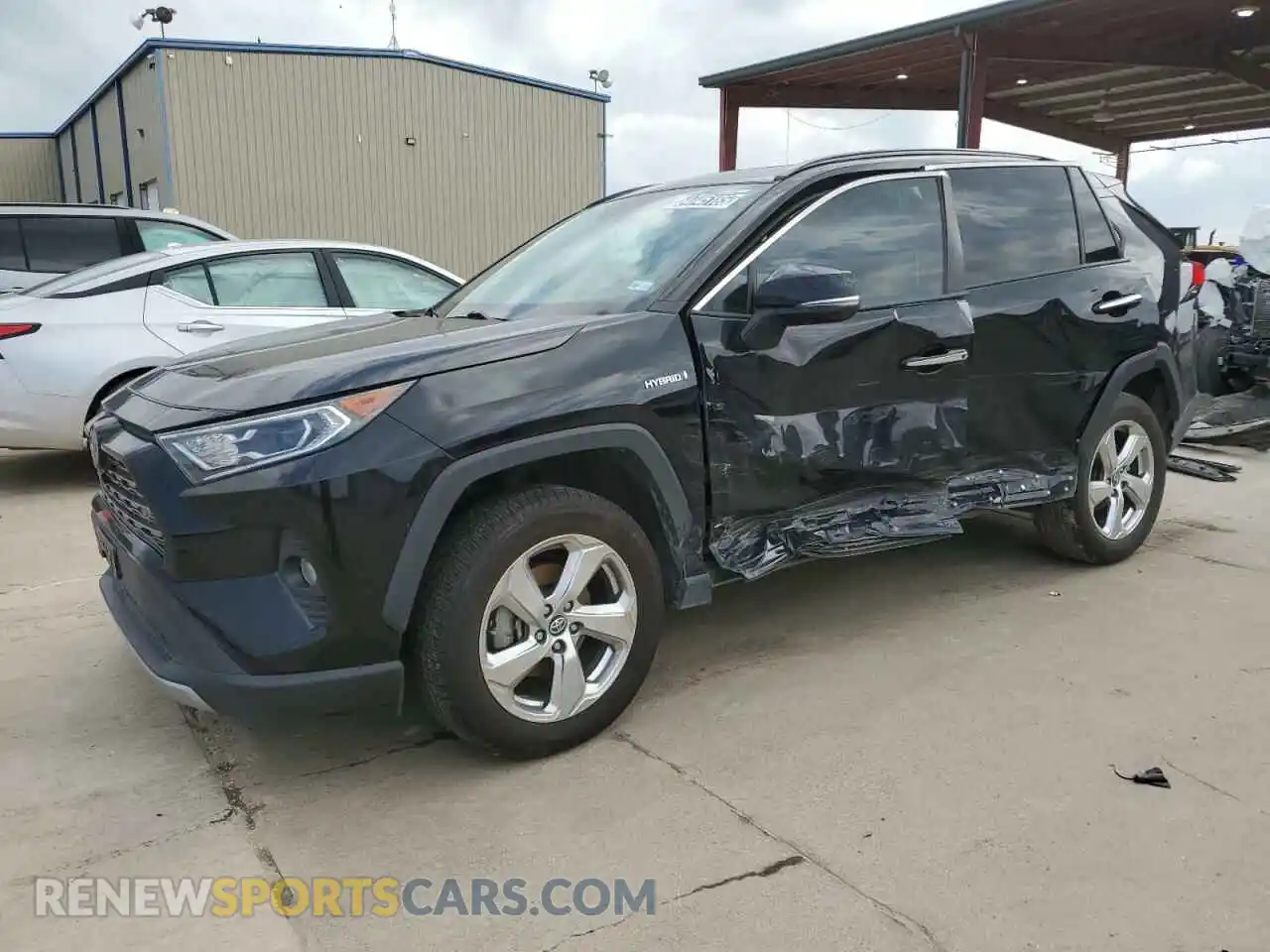 1 Фотография поврежденного автомобиля 4T3D6RFV0MU018779 TOYOTA RAV4 2021