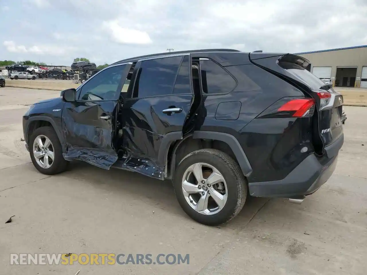2 Фотография поврежденного автомобиля 4T3D6RFV0MU018779 TOYOTA RAV4 2021
