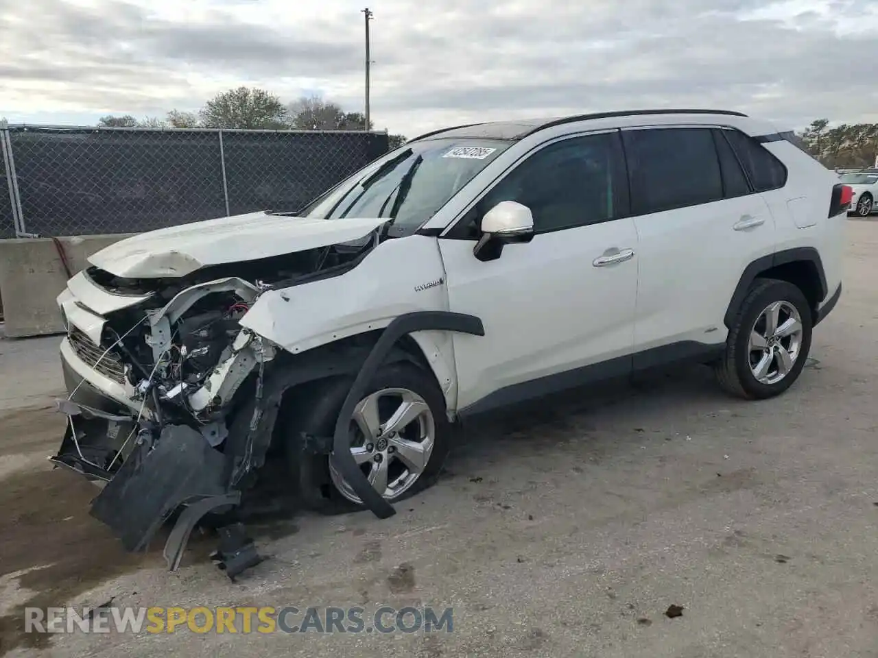 1 fotografías del automóvil dañado 4T3D6RFV0MU026090 TOYOTA RAV4 2021