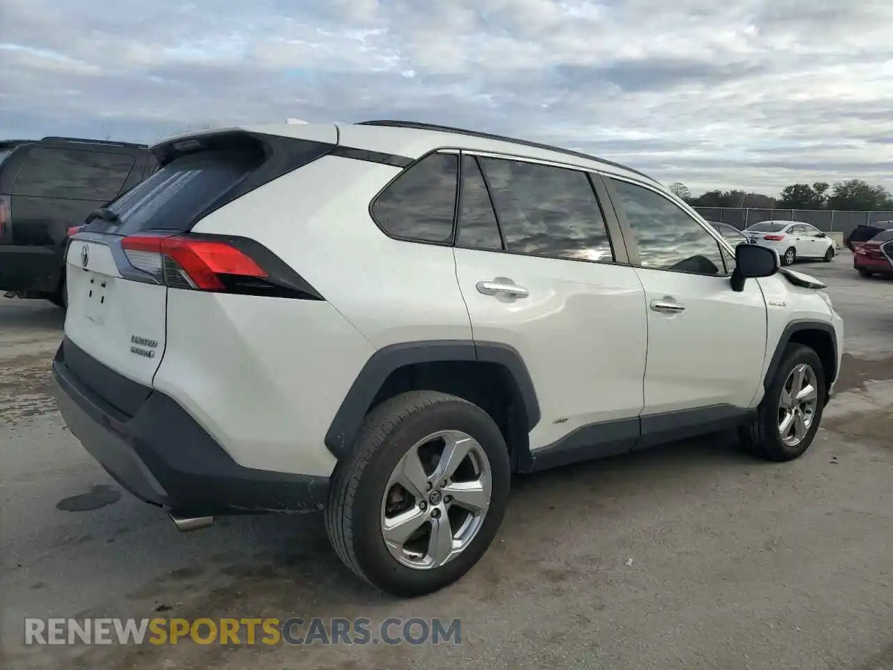 3 fotografías del automóvil dañado 4T3D6RFV0MU026090 TOYOTA RAV4 2021