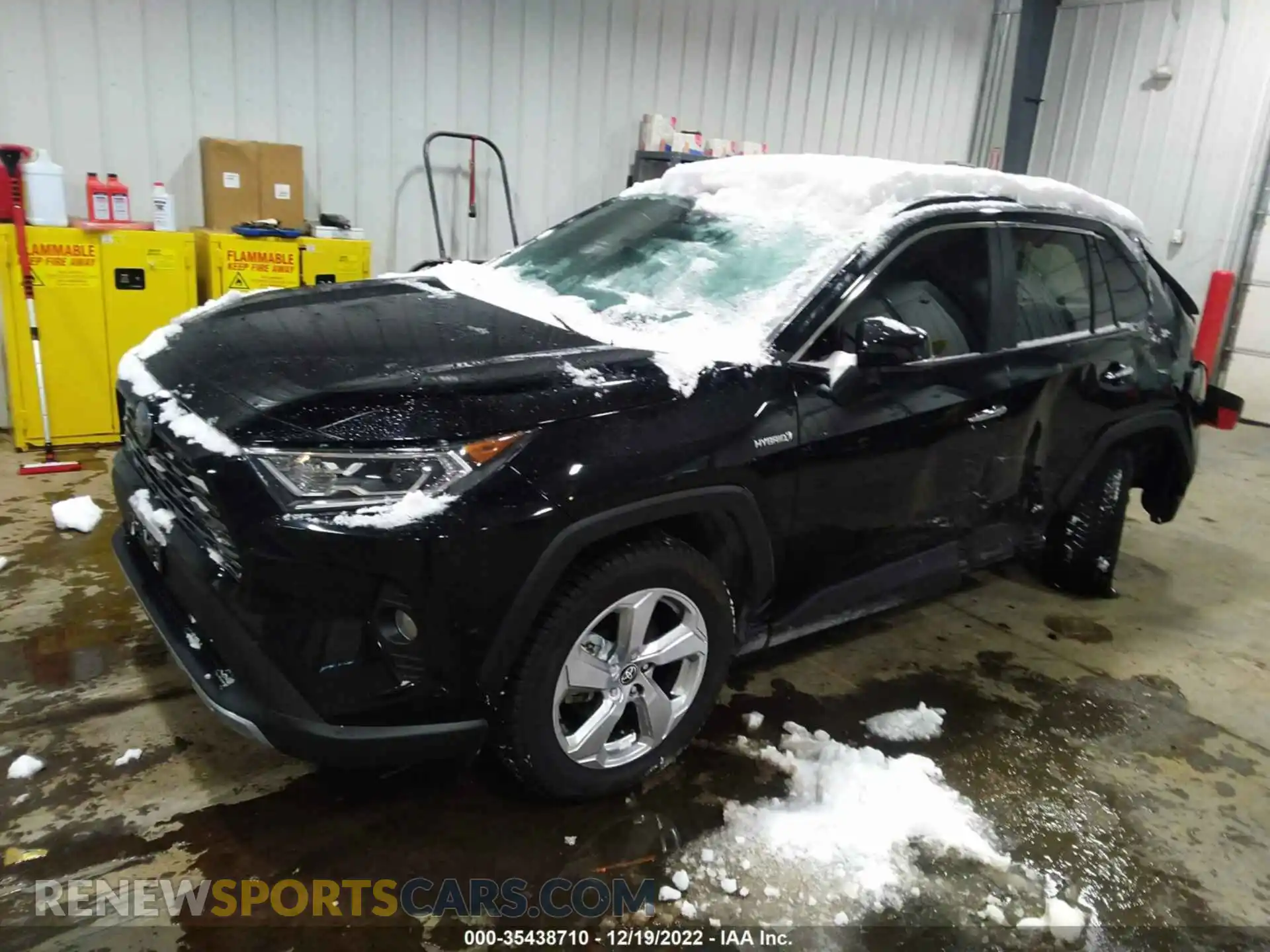 2 fotografías del automóvil dañado 4T3D6RFV1MU042833 TOYOTA RAV4 2021