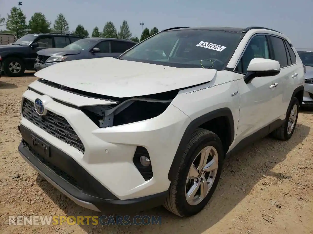 2 Photograph of a damaged car 4T3D6RFV1MU047322 TOYOTA RAV4 2021