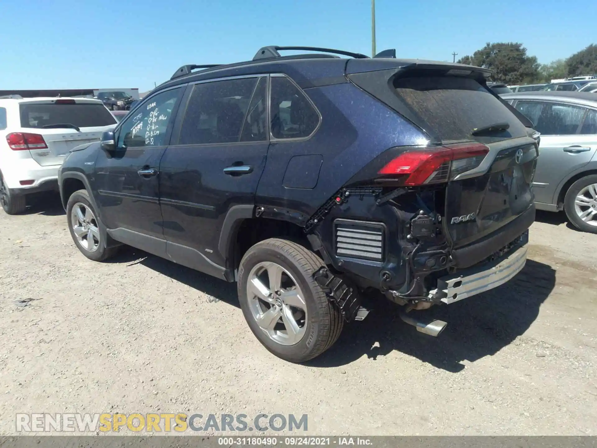 3 Photograph of a damaged car 4T3D6RFV3MU010806 TOYOTA RAV4 2021