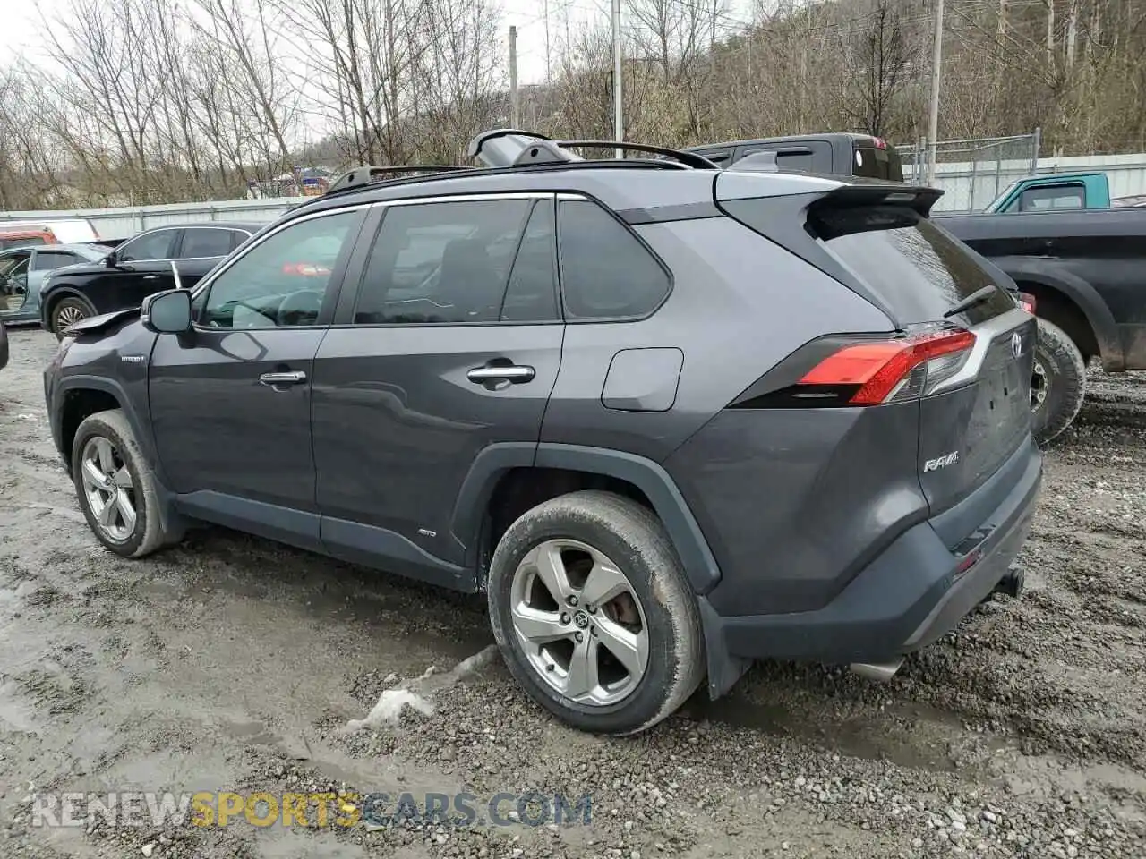 2 fotografías del automóvil dañado 4T3D6RFV3MU058127 TOYOTA RAV4 2021