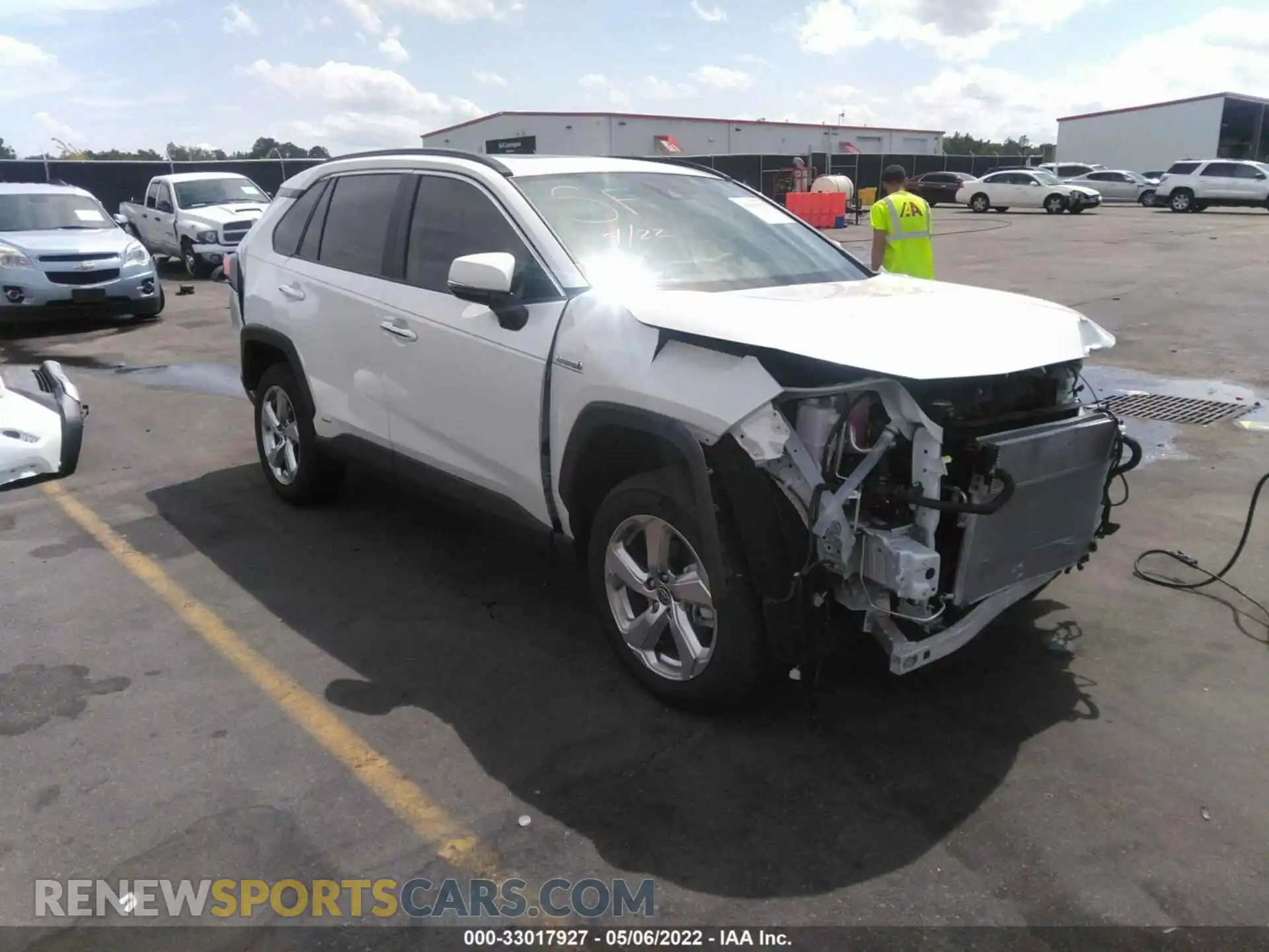 1 Photograph of a damaged car 4T3D6RFV3MU059679 TOYOTA RAV4 2021