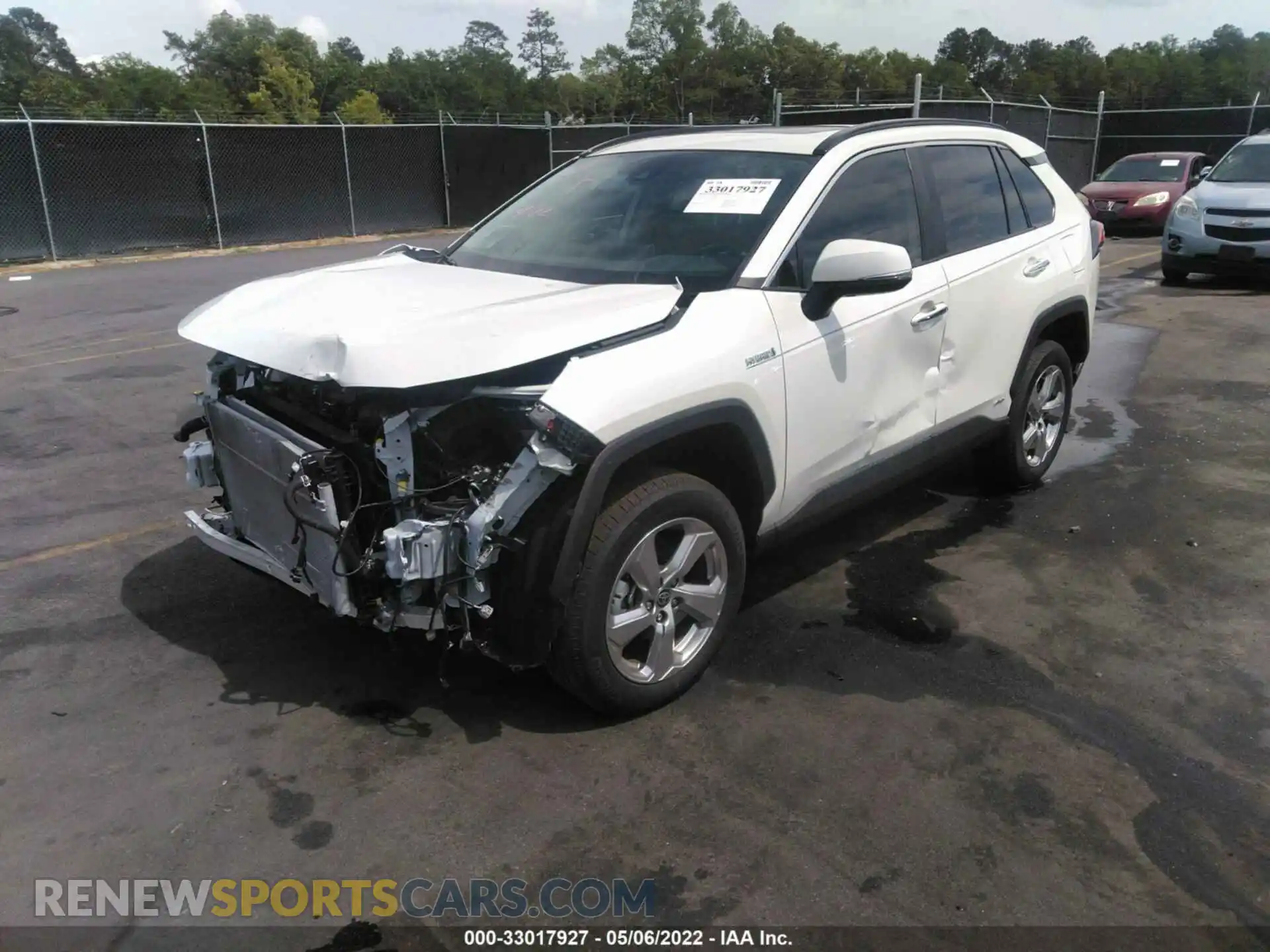 2 Photograph of a damaged car 4T3D6RFV3MU059679 TOYOTA RAV4 2021