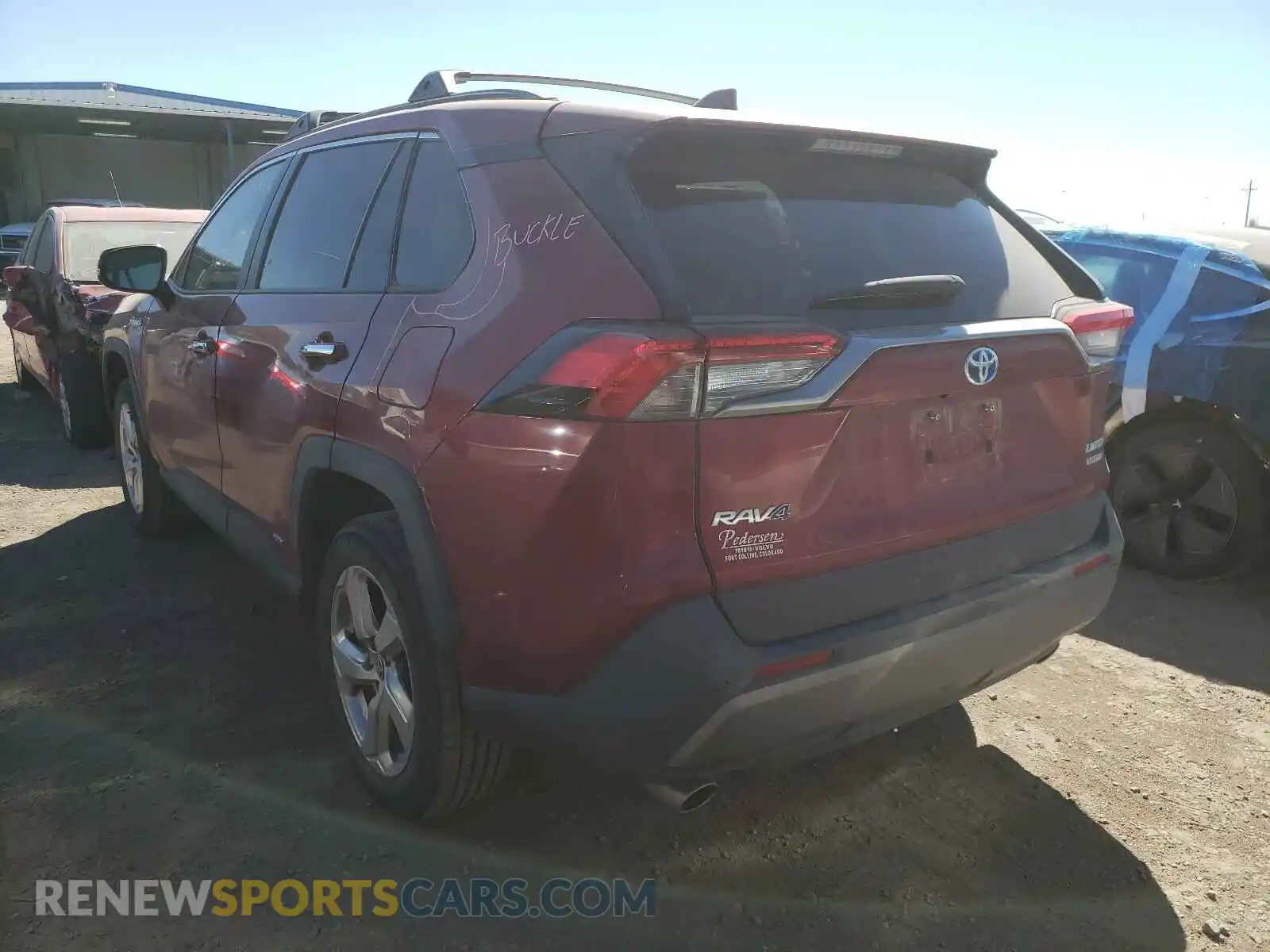 3 Photograph of a damaged car 4T3D6RFV4MU032779 TOYOTA RAV4 2021