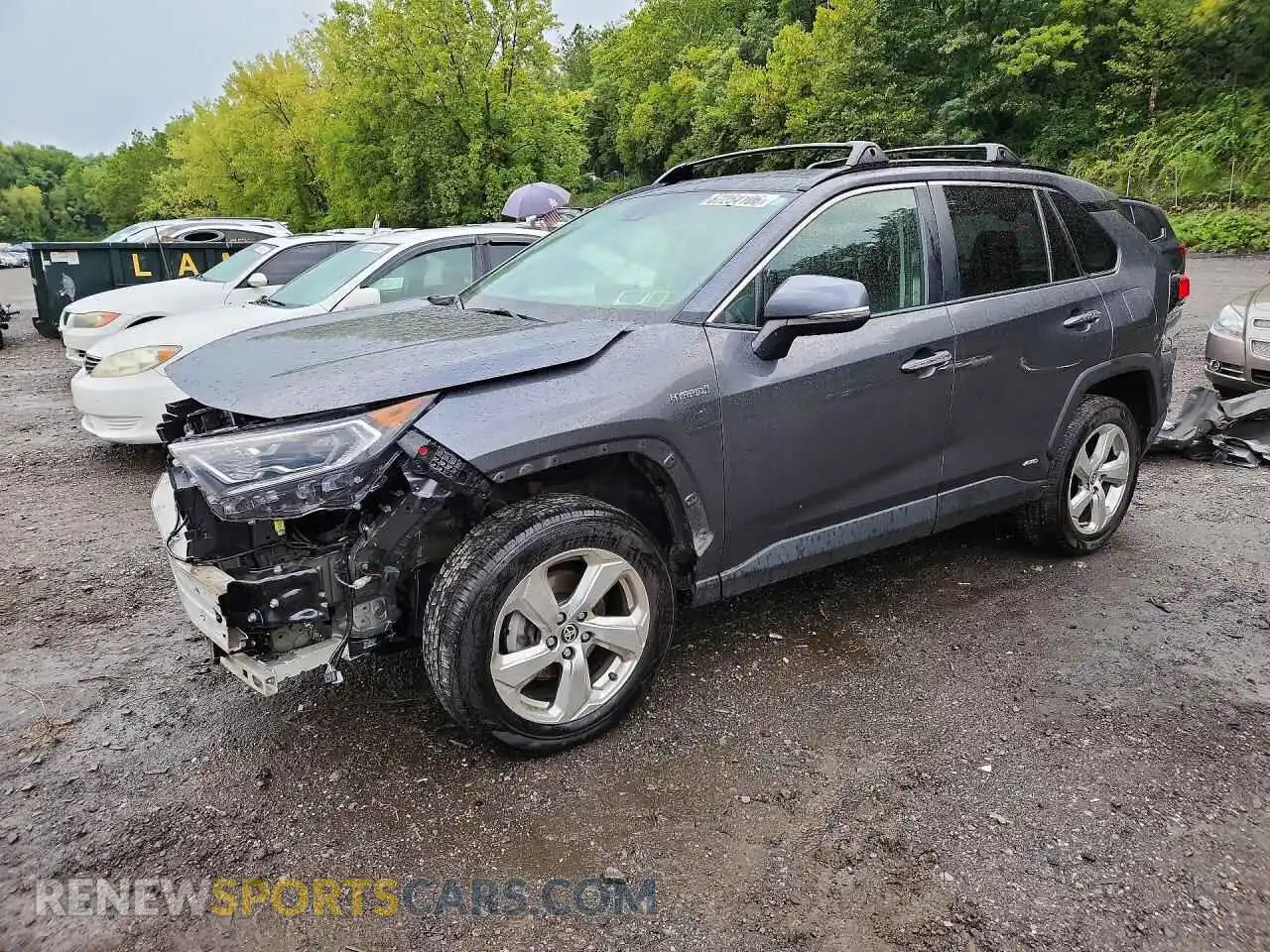 1 fotografías del automóvil dañado 4T3D6RFV4MU033253 TOYOTA RAV4 2021