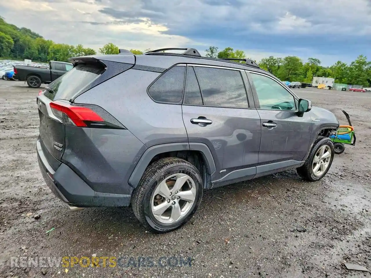 3 fotografías del automóvil dañado 4T3D6RFV4MU033253 TOYOTA RAV4 2021