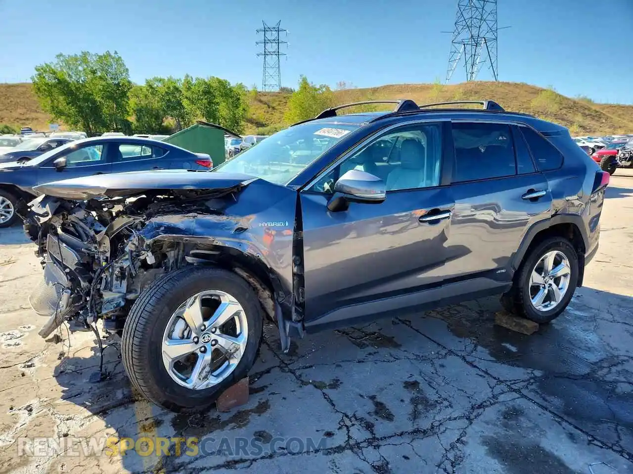 1 fotografías del automóvil dañado 4T3D6RFV5MU060977 TOYOTA RAV4 2021
