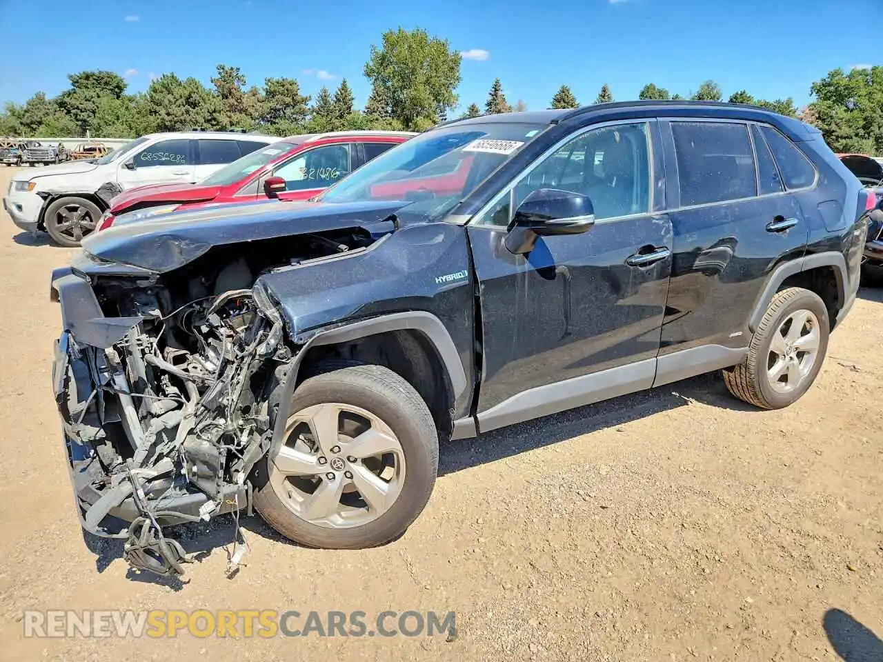 1 fotografías del automóvil dañado 4T3D6RFV8MU037127 TOYOTA RAV4 2021