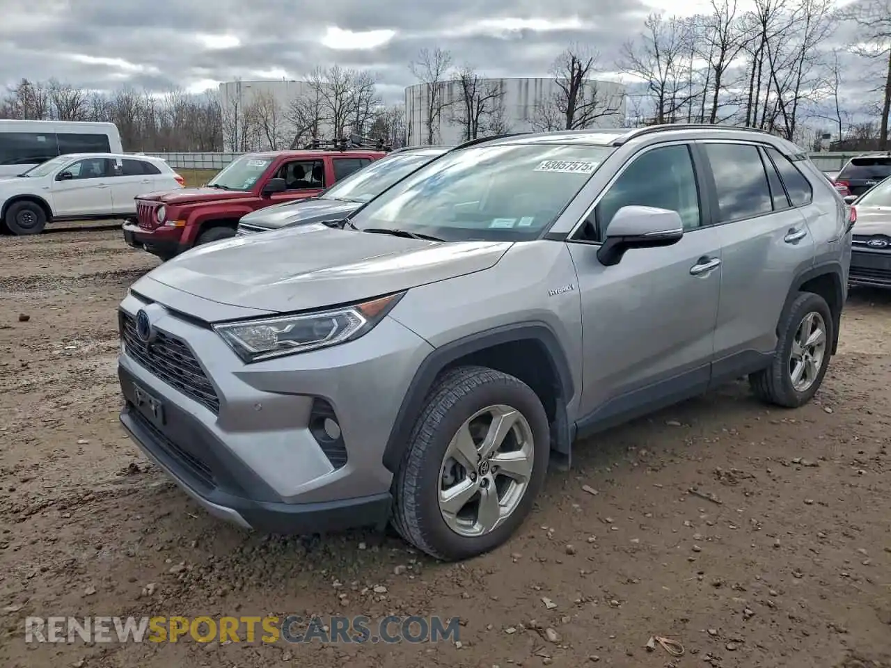 1 Photograph of a damaged car 4T3D6RFV8MU042134 TOYOTA RAV4 2021