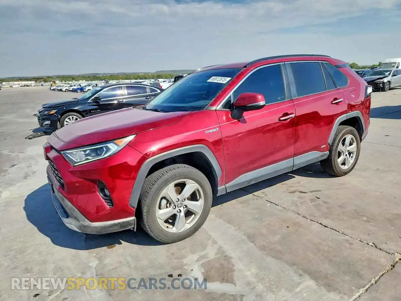 1 Photograph of a damaged car 4T3D6RFV8MU049245 TOYOTA RAV4 2021