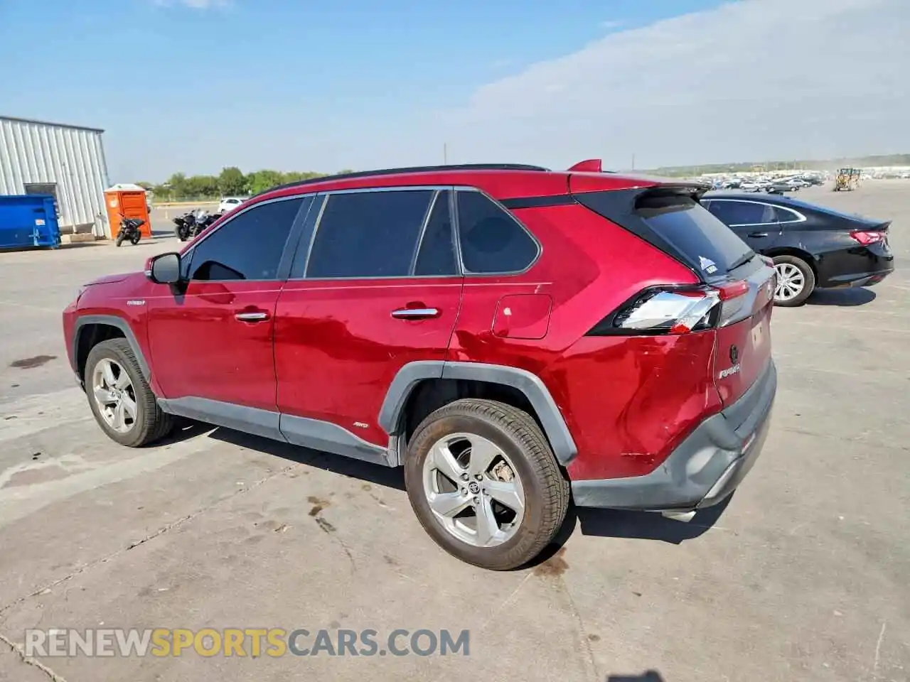 2 Photograph of a damaged car 4T3D6RFV8MU049245 TOYOTA RAV4 2021