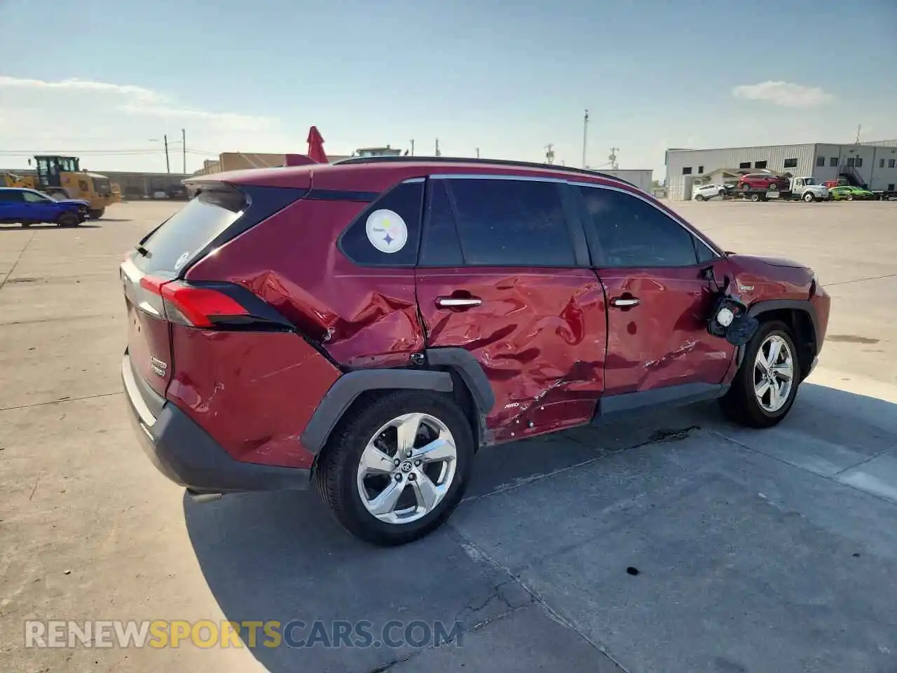 3 Photograph of a damaged car 4T3D6RFV8MU049245 TOYOTA RAV4 2021