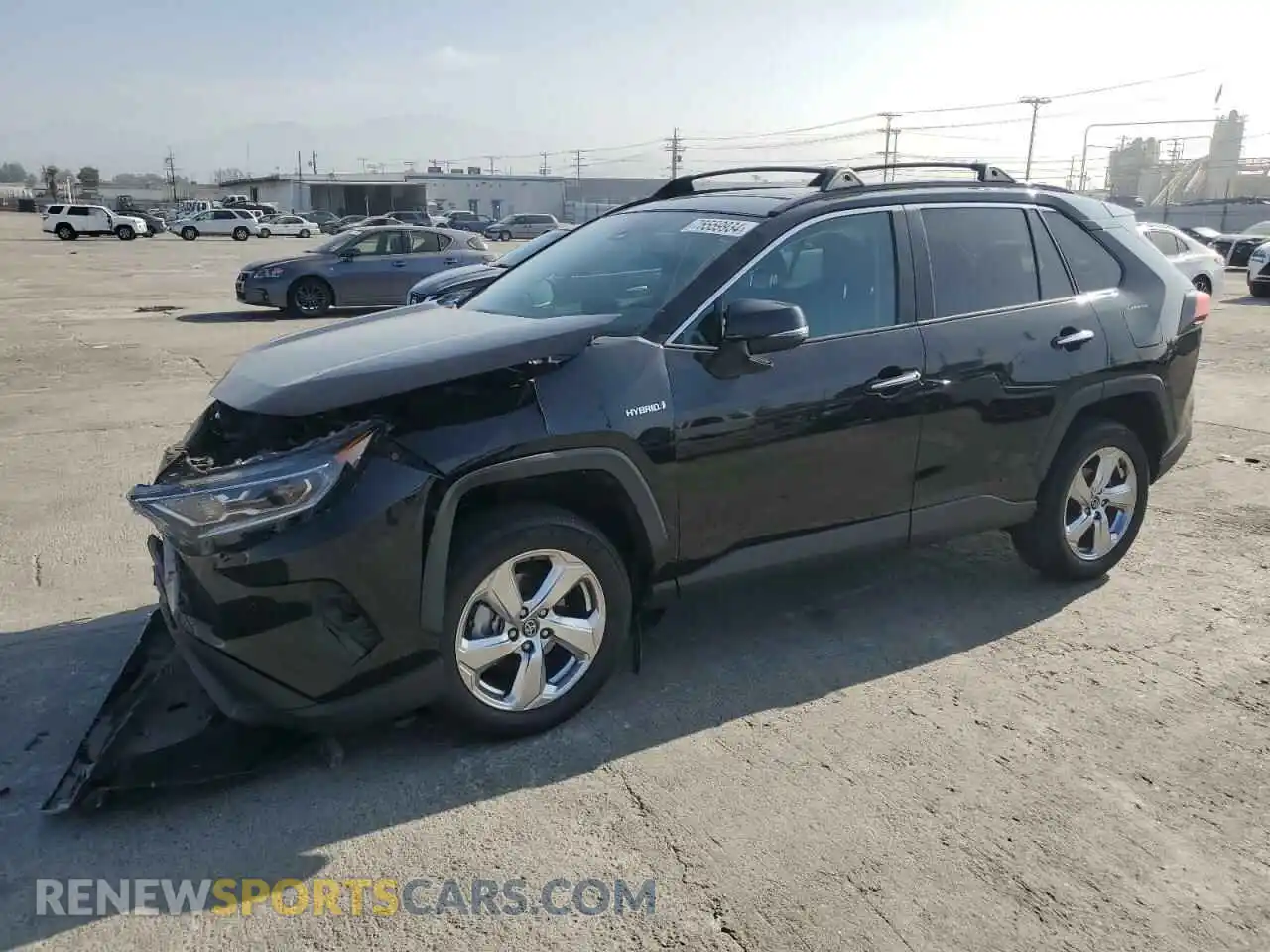 1 Photograph of a damaged car 4T3D6RFV9MU016481 TOYOTA RAV4 2021
